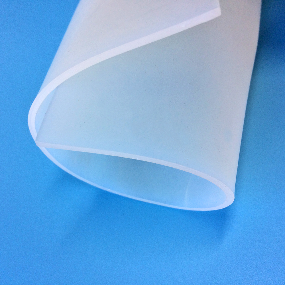 thumbnail image 2 of Clear Silicone Rubber Sheet – 20x20 Inch, 1mm Thick – High Temp, Soft, Multipurpose 2 of 5